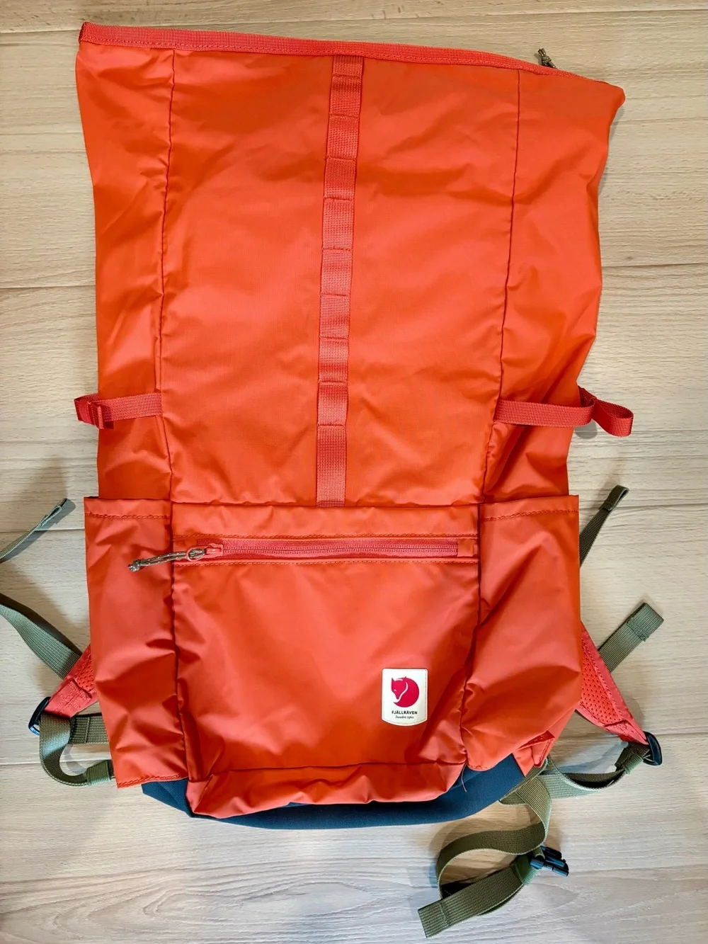 Fjällräven High Coast Foldsack 24 20L Orange Daypack Fits 15